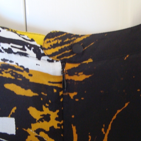 See by Chloe Silk Mixed Print Top Blouse With Sleeves SZ US 8 - Picture 8 of 8